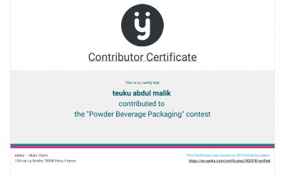 The “Powder Beverage Packaging” Contest